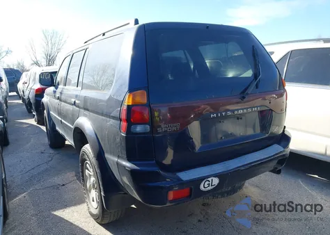 2002 Mitsubishi Montero Sport Xls из США, поврежденный, VIN JA4MT31RX2J058860